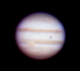 Jupiter with Callisto shadow